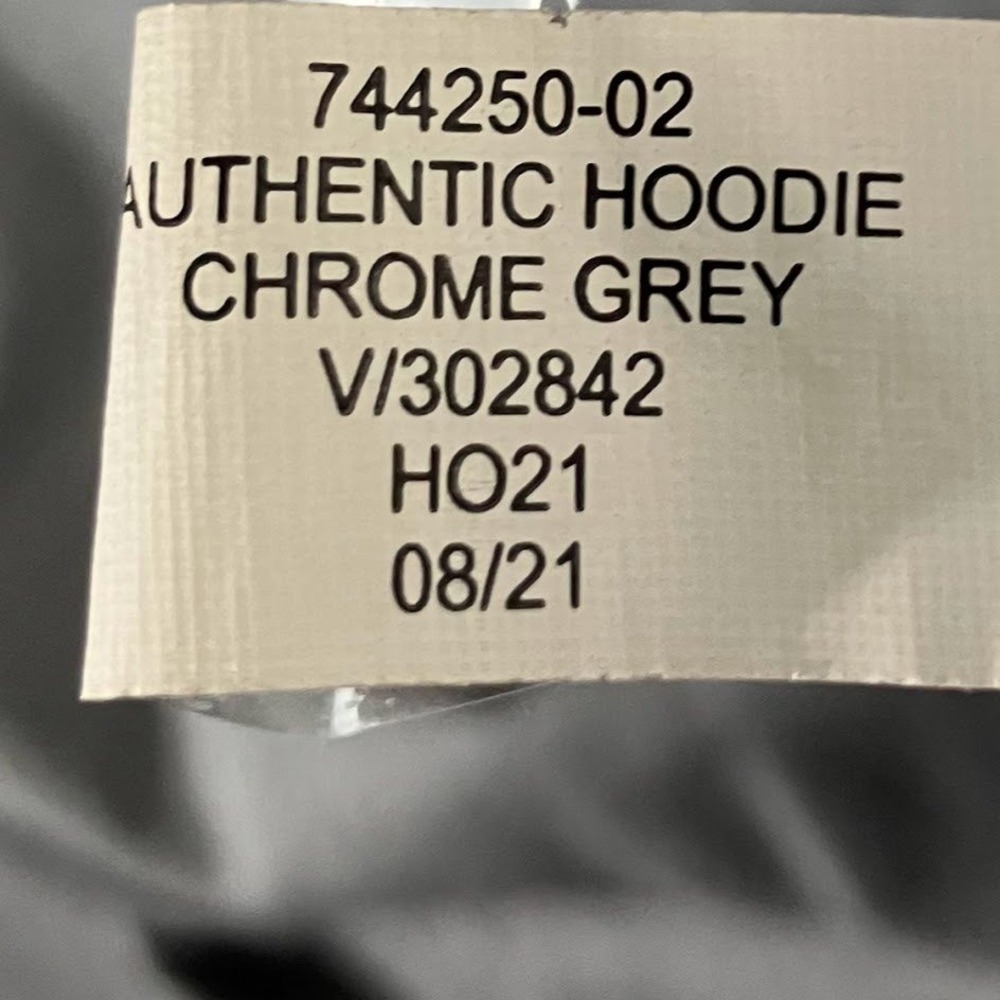 Banana Republic Mens Large Chrome Grey 100% Supima Cotton‎ Authentic Tee Hoodie - Picture 9 of 10